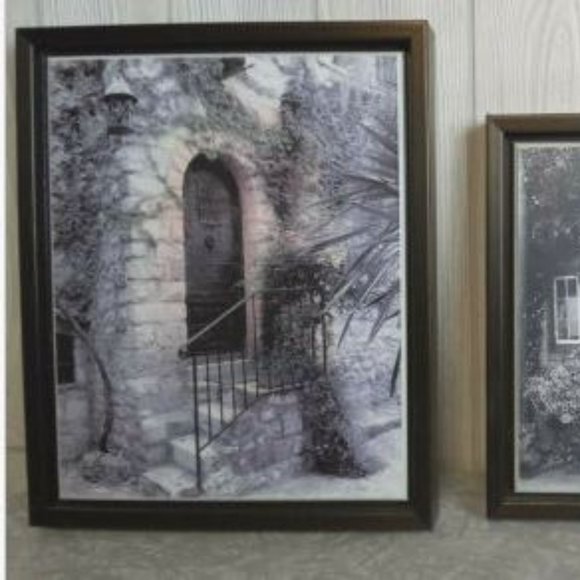 "The Grey Cottage" Set of 2 Prints, Wallhangings ~ Cottagecore Farmcore Country - Picture 11 of 12